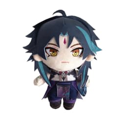 20cm Genshin Impact Xiao Plush Dolls With Clothes Soft Cute Doll Toys Cosplay Game Accessories Gift