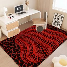 Yayoi Kusama Floor Mat Bath Mat Nordic Style Home Doormat Bathroom-Toilet Mats Bedroom Welcome Doormat