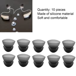 10-100pcs Hearing Aid Domes Eartips Hearing Aid Earplug Earbud Cover