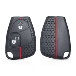 3 Button Car Key Case Cover for Mercedes Benz C B E Class W203 W211 W204 W202 W210 W208 YU BN CLS CLK 220th 230K Remote Fob
