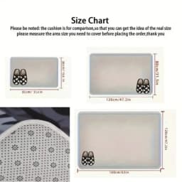 VIKAMA Non-Slip Doormat 3D Optical Illusion Stone Pattern, Entrance Mat Waterproof Rug for Hallway Living Room Porch Home Decor