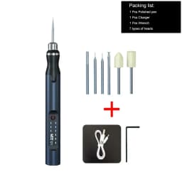 MaAnt D1 D2 Electric Grinding Pen Intelligent Charging Engraving Pen Phone CPU IC Polishing Lattice Cutting Tool OCA Remover