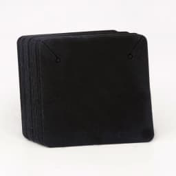 50pcs 5*5cm Colorful Square Blank Kraft Black White Paper Jewelry Necklace Earring Card Label Tags Handmade DIY Accessories