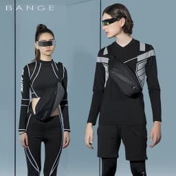 BANGE Big Capacity Waterproof Multifunction Crossbody Bag Men Shoulder Bag Male Sling Chest Bags For Waist Belt Matching