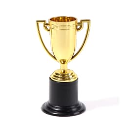 Mini Trophy Gold And Silver Football Cup Trophy Sports Event Birthday Party Children's Party Stuffed Gift