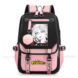My Hero Academia Anime Print Student Backpack Lightweight Casual Daypack for Girls School Travel