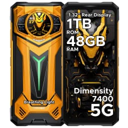 DOOGEE S200 Ultra 5G AI Rugged Phone 6.72" Dimensity 7400 48GB RAM (12+36) 1TB ROM 11000mAh Battery Android 15 NFC Smart phones