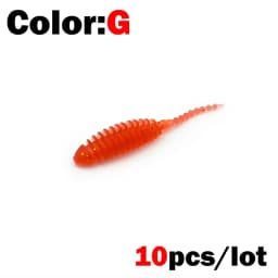 New 10pcs Wobblers mini Ocean Rock Fishing Soft Lures Rubber Soft Baits 3.5cm Soft Worm Artificial Baits Bass Silicone Fish