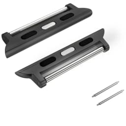 Watchband Connector for Apple Watch Ultra 2 49mm 45mm 44mm 42mm 38mm Adapter for IWatch Ultra Series 9 8 7 6 5 22mm Width Straps