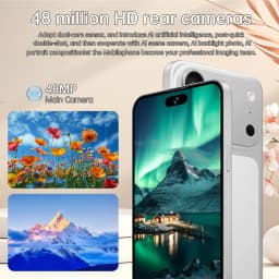 K-Touch Smartphone Android For M18 Pro Max 5G Cell Phone Mobile Phones 7.3 Inch Full Display 22GB RAM 2TB ROM 48MP Camera 7800mAh Battery Face ID 5G Dual SIM Unlocked GSM Android 15 Cell Phone with GPS WiFi