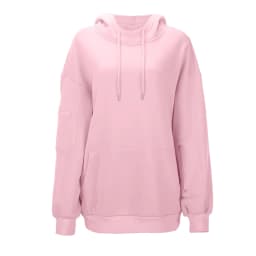 Chic Hoodies With Eye Mask Solid Color Plus Size Hooded Sweatshirts Women Y2k Clothes Multi-Pockets Casual Oversize Pullover