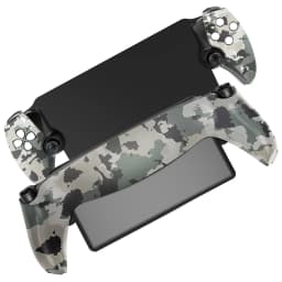 Replacement Shell for 30th Anniversary Grey PlayStation Portal Case Accessorie Premium PS Portal Full Cover Plate for PS5 Portal