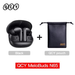 QCY MeloBuds N65 Wireless Earbuds BT 6.0 AI ANC LDAC Hi-Res Audio Head-Tracking Spatial Sound Headsets 8 Mics 50Hrs Earphones