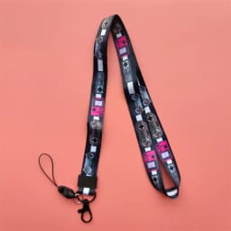 Beautiful Cartoon Styles Lanyard for Key Neck Strap Card ID Badge Holder Key Chain Key Holder Accessories