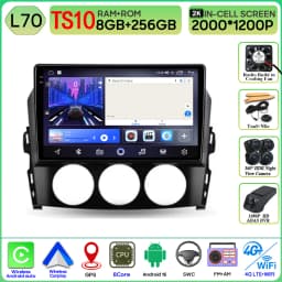 Car Radio For Mazda MX-5 MX5 III 3 NC 2005 - 2015 Stereo Multimedia Player Carplay Android Auto GPS Video Screen 5G Wifi No 2din