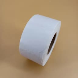 5cm Color Thermal Label Circle Self-adhesive Sticker 6cm Roll Sticker Label Direct Thermal Label for Logo Product Label QR Code