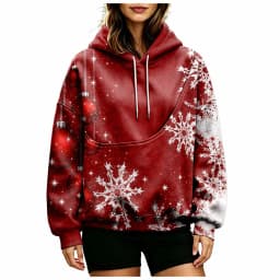 Women Fall And Winter Hoodie With Pet Pouch Oversized Pocket Colorful Print Sweatshirt For Dogs And Hoodies for Women Casual