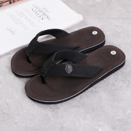 High Quality Brand Men's Flip Flops Non Slip Fashion Beach Sandals Casual House Slippers For Outdoor Indoor Daily Walking Wear