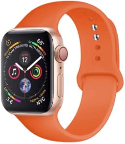 Strap For Apple Watch band 45mm 44mm 41mm 42mm 40mm 49mm 38mm Silicone correa bracelet iWatch series 9 8 5 4 3 8 6 SE 7 Ultra