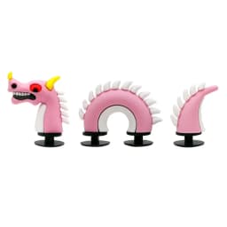 3D stereoscopic full dragon snake characters shoe buckle charms accessories decorations for sandals sneaker clog wristbands DIY
