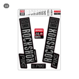 Front Fork Sticker for Rock Shox SID Road Bike MTB Race accessories decals Personalized Bicycle STICKER decoration