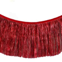 Multicolor Drizzle Garland Encryption PET Metallic Foil Fringe Thickening Background Ornament Tassel String Party Supplies