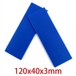 2pieces Composite G10 Knife Handle Material for DIY Handmade Knife Handle Making Material G10 Tool Patch Material 120x40x3mm