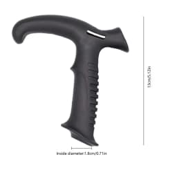 Trekking Pole Handle Nonslip Cane Unipod Handle Grip Ergonomic Hiking Pole Grip For Walking Sticks Outdoor Activities Climbing