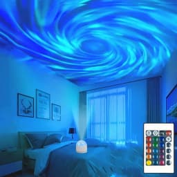 LED Aurora Projector Light Northern Lights Effect 16Color-Changing Light Show Suitable for Bedroom Living Room Party Decorations