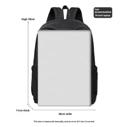 Casual backpack, travel bag, multiple colors available, large capacity fashion backpack, simple college style backpack