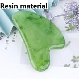 Resin Gousha Stone for The Face Roller Gouache Scraper Gousha Stone Gowoman Face Roller Gua Sha Tool Face Roller Massager