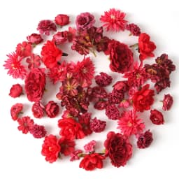 1Bag Artificial Flower Head For Home Room Wedding Decoration Handmade Craft Wreath Christmas Tree Decor 2025 Navidad Supplies