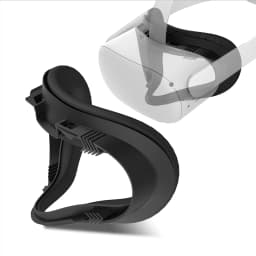 Facial Interface Bracket for Meta/Oculus Quest 2 Replaceable PU Foam Face Pad Cover Frame Sweatproof & Comfortable for Quest 2