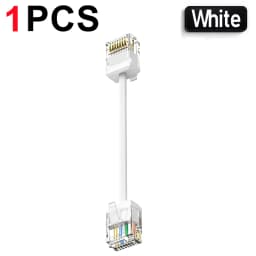 1/5/10Pcs CAT6A Slim RJ45 UTP Network Cord 10Gbps Cat6A Patch Cable for NAS PS5 Patch Panel to Switch Flexiable Cat6a 10/20/30CM