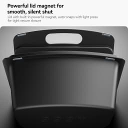 YZ For Tesla Rear Storage Box Model Y YL Juniper Tpe Center Control Seat Trash Can Organization Car Interior Accessories 2026