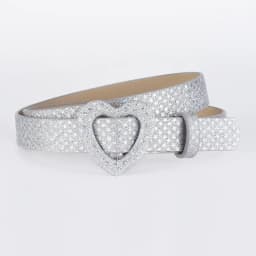 New Love Heart Button PU Needle Buckle Thin Waist Belt with Casual Decoration Paired High-end Unisex Girls's Belts for Children