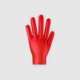 XClocKNYoung satin glossy gloves satin connected finger gloves short high elasticity gloves shiny role-playing dress gloves