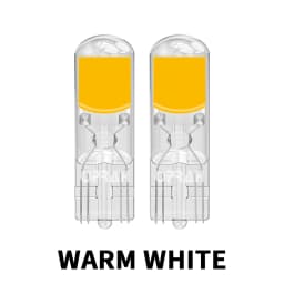 2X T10 W5W 194 T15 W16W LED Bulbs Reading Lights COB Auto Brake Lamp Glass Sapphire Drive-free Dome Light Amber 12V White 6000K