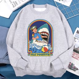 Being In A Desperate Situation Stay Positive Men Hoodie Casual Fleece Sweatshirt Autumn Warm Pullover Fashion Loose Sportswears