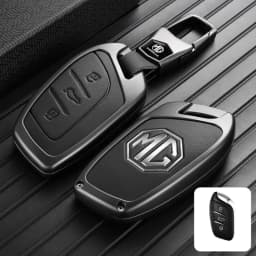 Key Fob Cover Full Protection Shockproof For MG ZS MG 4 MG HS MG 5 MG RX8 Zinc Alloy Heavy Duty Car Accessories