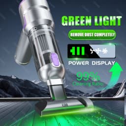 Car Vacuum Cleaner 998000PA Cordless Powerful Portable Mini Car Vacuum Cleaner for Home Handheld Blower Car Cleaner