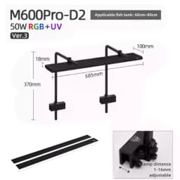 Week Aqua Aquarium Light M Series Plant LED APP Control Full Spectrum