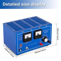 30A Jewelry Plating Rectifier Machine – Electroplating Tool for Platinum, Gold, Silver, Rhodium Jewelry Finishing