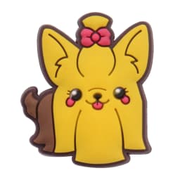 New Arrival 1pcs PVC Cute Cartoon Shoe Charms Fit Wristbands Kawaii Animal Dog Mom Bone Hole Slipper Decoration Shoe Accessories
