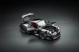 FG 1:64 Porsche 930 RWB Wide Body Modification Gulf Oil Full Open Alloy Diecast Car Model Collection