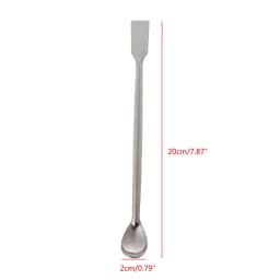 Borax Long Handle Stainless Steel Spoon Gold Silver Melting Long Stir Rod For Melting Casting Refining Gold Silver Tools