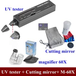 Brand Professional High Accuracy Diamond Tester 2 / 3 Gemstone Gem Selector Jewelry Watcher Tool LED Diamond Indicator Test Pen