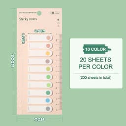 60Pcs/5Sheets Colorful Monthly Tabs Adhesive Planner Index Stickers For Office Planner Organizan Decorative Sticker