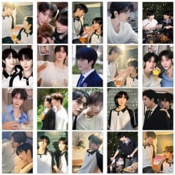 64PCS Drama CP Stickers Set - Huang Xing & Qiu Dingjie ABO Desire Characters Decorative Fans Gift Ideal for Drama Lovers