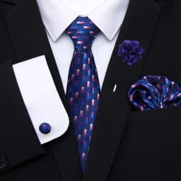 Great Quality Pink Floral Bow Tie Pocket Squares Cufflink Brooch Clip Pin Set Man Necktie Suit Accessories Birthday Gift